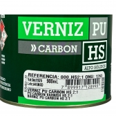 KIT VERNIZ ANJO PU CARBON HS 2:1 900 ML + CATAL CT0118 ALTA TEMP.