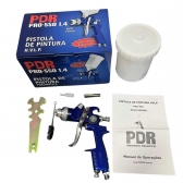 PDR - PISTOLA GRAVIDADE PDR PRO-550 HVLP 1,4MM - 600ML
