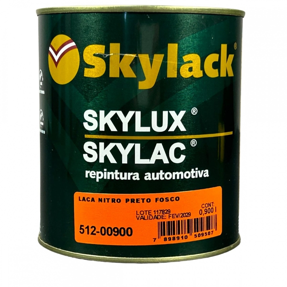 SKYLACK LN PRETO FOSCO LT.0,900L