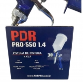 PDR - PISTOLA GRAVIDADE PDR PRO-550 HVLP 1,4MM - 600ML